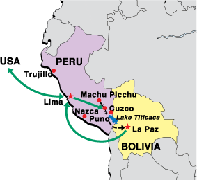 Look back into Peru & Bolivia's rich past to cultures that predated the Incas by centuries!