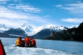 Zodiac ride to get up close to glaciers and wildlife.