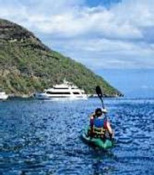 Sea kayaks are provided at no extra charge on the Galapagos Yachts M/Y Eric and M/Y Letty