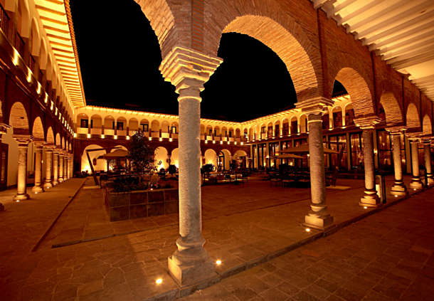 Courtyard, Casa Andina Classic Miraflores San Antonio Hotel, Lima, Peru