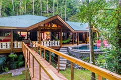 Jaguaar Villa Entrance, Pacuare Lodge, Pacuare River, Costa Rica
