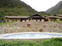 Hot tub, Colpa Lodge, part of EcoAdventures' Mountain Lodge Peru Trek
