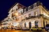 Facade at Night, American Trade Hotel, Casco Viejo District, Panama City, Panama
