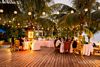 Evening Outdoor Dining, Chabil Mar Resort Hotel, Placencia Peninsula, Belize