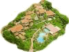Aerial View, Jardin del Eden Hotel, Tamarindo, Costa Rica