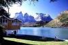 View from Island, Hosteria Pehoe, Torres del Paine National Park, Chile