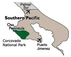 Costa Rica's Southern Pacific Coast and Osa Peninsula