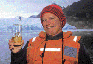 Drink a toast with 20-year-old scotch and 20,000 year old glacier ice