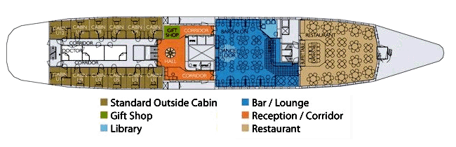 M/V Santa Cruz Upper Deck Plan M/V Santa Cruz Upper Deck Plan