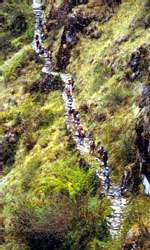 Retrace the steps of the Inca on the Inca Trail.