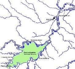 Pacaya-Samiria National Reserve map