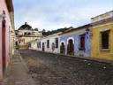 Colorful Colonial Street, Antigua, Guatemala