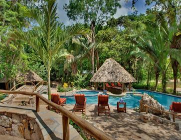 Swimming Pool and Patio, Caves Branch, Belmopan, Belize