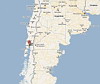 Country Map, Hotel Cabanas del Lago, Puerto Varas, Chile