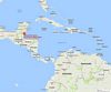 Caribbean Map, Chabil Mar Resort Hotel, Placencia Peninsula, Belize