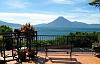 Volcano View, Posada de Don Rodrigo Hotel, Panajachel, Lake Atitlan, Guatemala