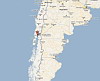 Country Map, Gran Hotel Colonos del Sur, Puerto Varas, Chile