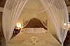 Junior Suite Bed, Jungle Lodge Hotel (Posada de la Selva), Tikal National Park, Peten, Guatemala