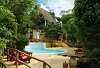 Pool & Patio, La Lancha Resort, Lake Peten Itza, Guatemala