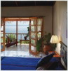Room & Veranda, La Lancha Resort, Lake Peten Itza, Guatemala