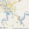 Local Map, Loi Suites Hotel, Iguazu Falls, Argentina