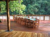 Riverside Dining - Day, Pacuare Lodge, Pacuare River, Costa Rica