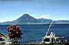 Lake, Volcano & Boat, Atitlan Hotel, Panajachel, Lake Atitlan, Guatemala