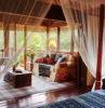 Living Room, Honeymoon Cabana, Blancaneaux Lodge, Mountain Pine Ridge, Belize