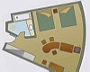 Junior Suite, Double Floor Plan, Camino Real Suites, La Paz, Bolivia