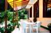Outdoor Dining Area, Hostal El Santuario Hotel, Machu Picchu, Peru