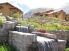 Garden Waterfall, Inkallpa Hotel, Sacred Valley, Peru