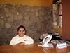 Reception, Inkallpa Hotel, Sacred Valley, Peru