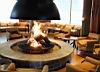 Kutral Bar Fireplace, Patagonico Hotel, Puerto Varas, Chile