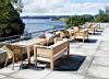 Patio, Patagonico Hotel, Puerto Varas, Chile