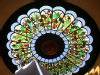 Stained-Glass Ceiling, Plaza Hotel, Santa Cruz, Chile