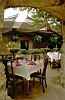 Outdoor Dining, Casa Santo Domingo Hotel, Antigua, Guatemala