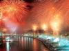 Fireworks on Copacabana Beach, Sofitel Rio Palace Hotel, Rio De Janerio, Brazil