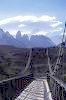 Footbridge, Hosteria Las Torres, Torres del Paine National Park, Chile