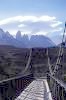 Footbridge, Hotel Las Torres, Torres del Paine National Park, Chile