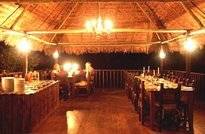 Dining Room by Lantern Light, Tambopata Research Center
