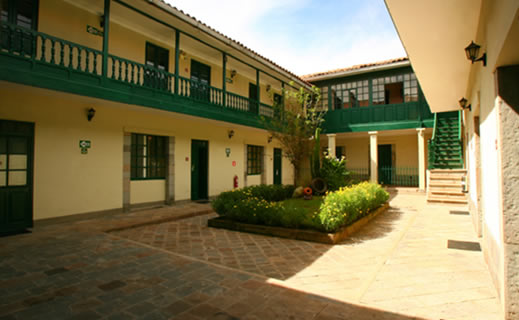 Courtyard, Casa Andina Classic Koricancha, Cuzco, Peru