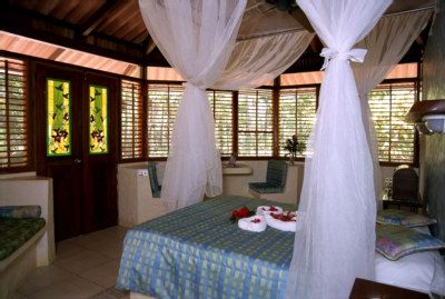 Bungalow Interior, Casa Corcovado Jungle Lodge Hotel, Osa Peninsula, Costa Rica