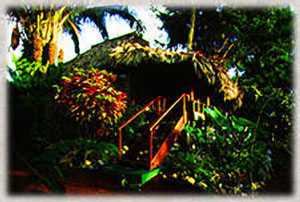Lamanai Outpost Lodge main building, Belize