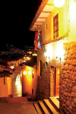 Entrance, Los Suenos del Inka Hotel, Cuzco, Peru