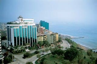Belmond Miraflores Park Hotel, Lima, Peru overlooking the Pacific Ocean